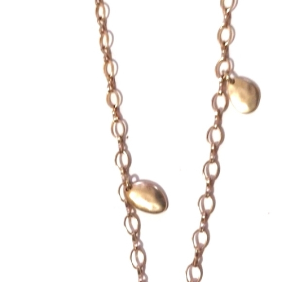 CHICO'S MATTE GOLD-TONE TASSEL WITH CHARMS 28-34" NECKLACE - Picture 4 of 8